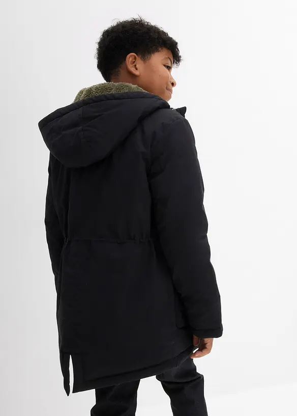 Parka d’hiver déperlante, chaudement doublée, bonprix