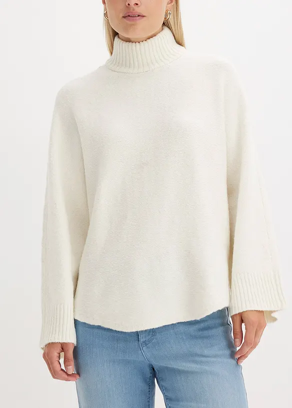 Pull à col montant, bonprix