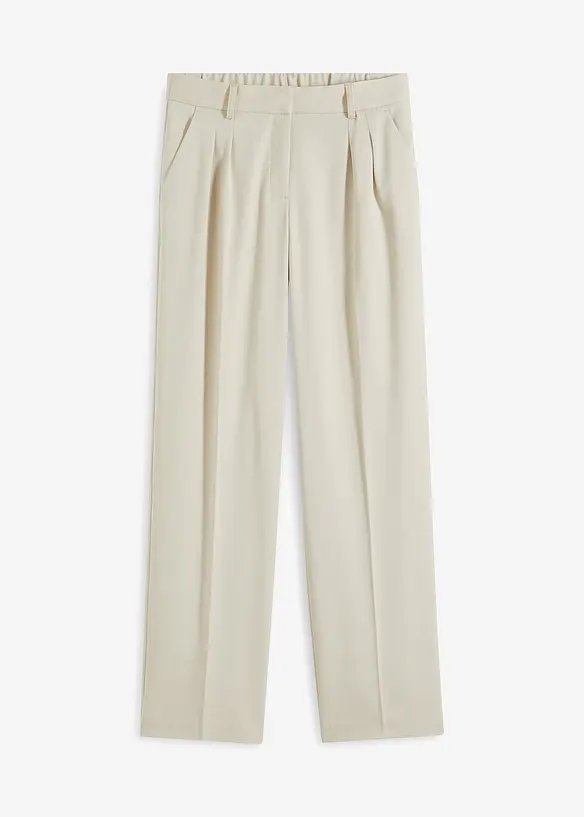 Pantalon à pinces Tapered, bonprix