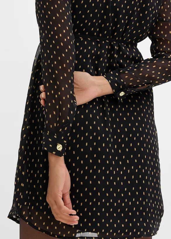 Robe de grossesse et d’allaitement en voile imprimé, bonprix