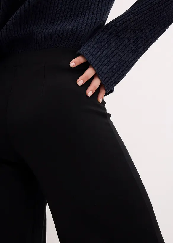 Pantalon en jersey Punto di Roma confortable, bonprix