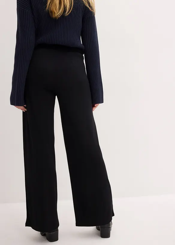 Pantalon en jersey Punto di Roma confortable, bonprix