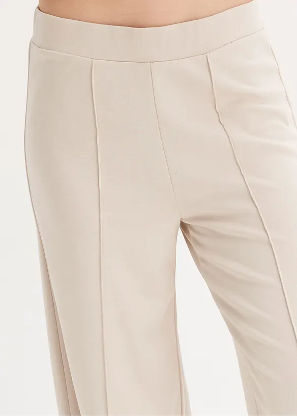 Pantalon en jersey Punto di Roma confortable, bonprix