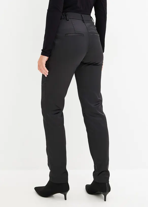 Pantalon de tailleur en satin, bonprix