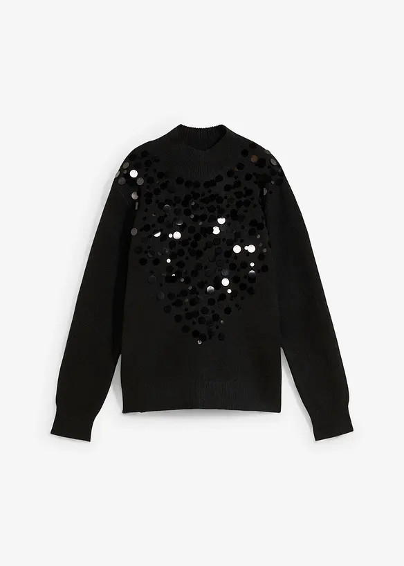 Pull &agrave; sequins, bonprix