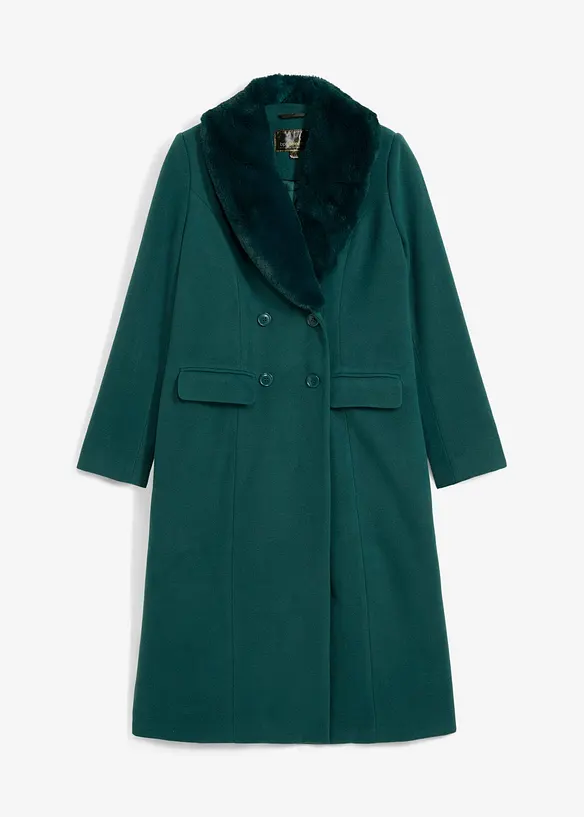 Manteau à col amovible, bonprix