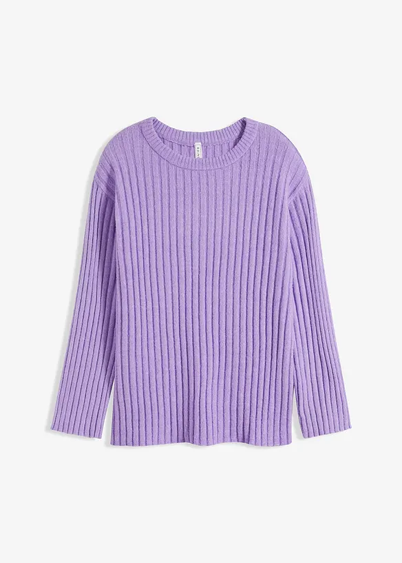 Pull oversize c&ocirc;tel&eacute;, bonprix