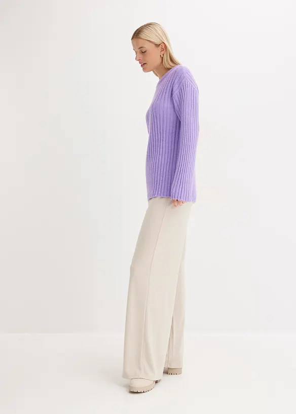 Pull oversize c&ocirc;tel&eacute;, bonprix