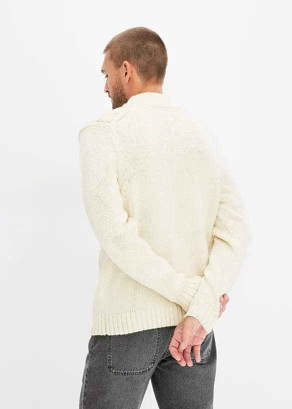 Pull camionneur à motif torsadé, bonprix