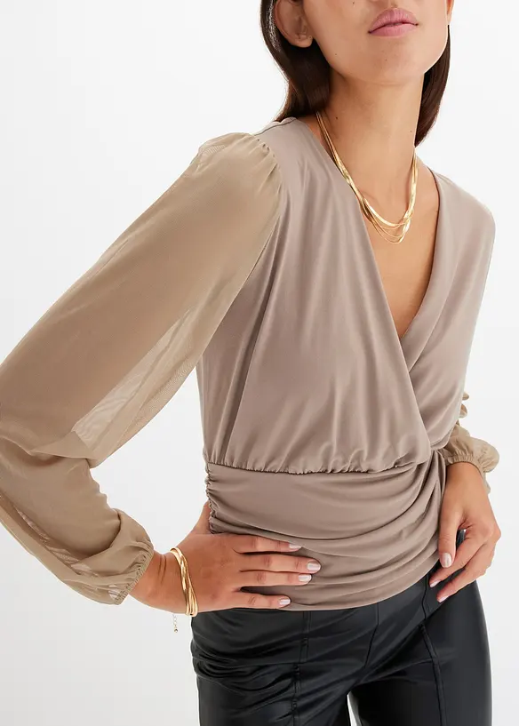 Collier ras-de-cou et bracelet (ens. 2 pces) en laiton, bonprix