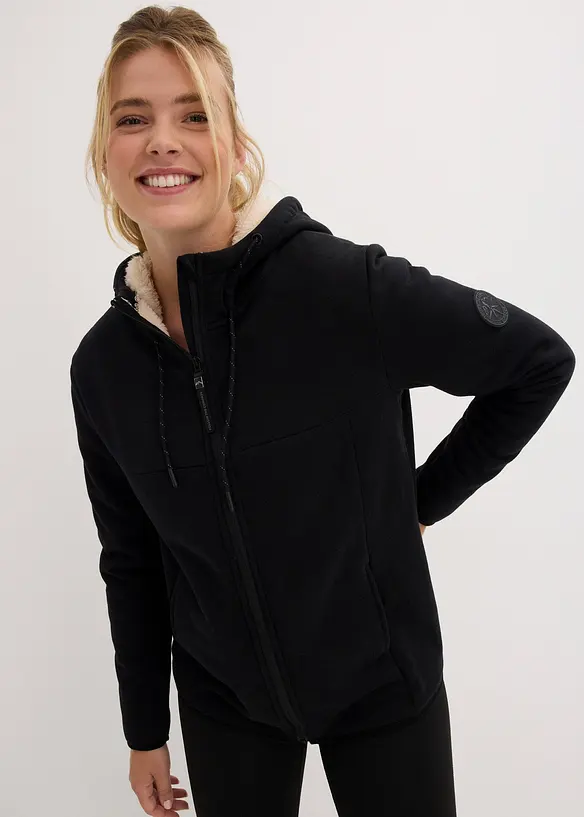 Veste polaire doublée sherpa, bonprix