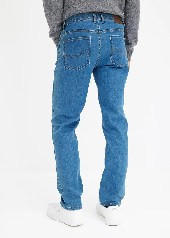 Lot de 2 jeans droit extensibles Regular, bonprix