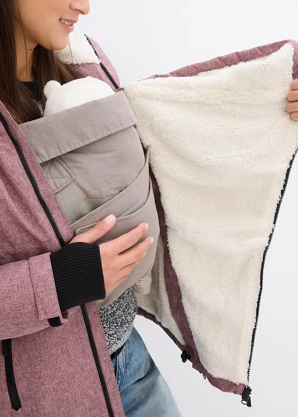 Veste de grossesse/portage 3en1 douillette, bonprix
