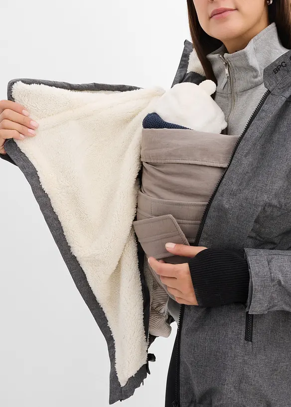 Veste de grossesse/portage 3en1 douillette, bonprix