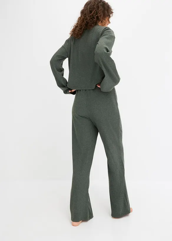 Ensemble d'intérieur oversize en tissu côtelé doux, bonprix