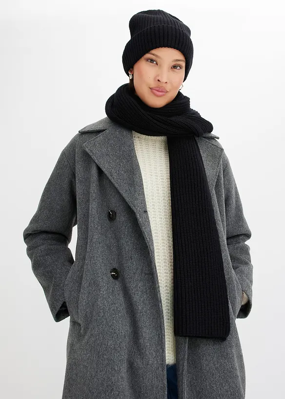 &Eacute;charpe et bonnet (ens. 2 pces), bonprix