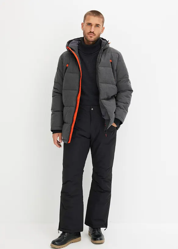 Pantalon chaud et imperméable à bretelles, bonprix