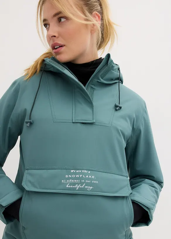 Veste de ski imperméable avec doublure polaire, bonprix