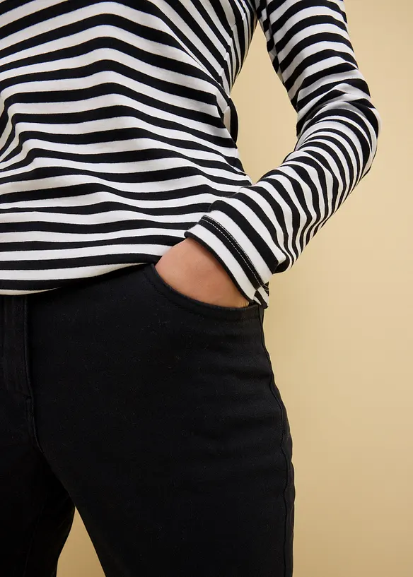 T-shirt manches longues 100% coton, bonprix