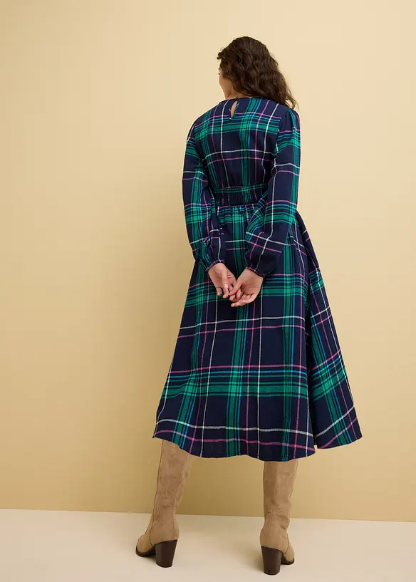 Robe en flanelle 100% coton, bonprix