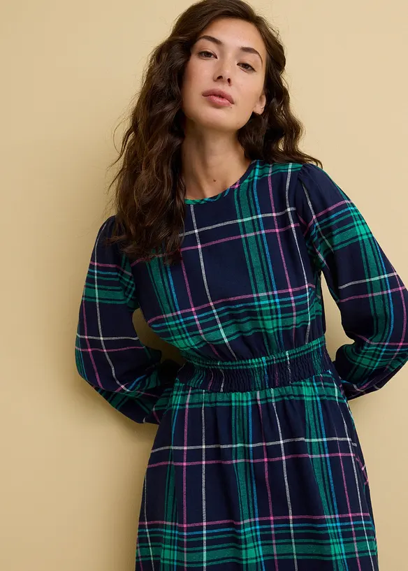 Robe en flanelle 100% coton, bonprix