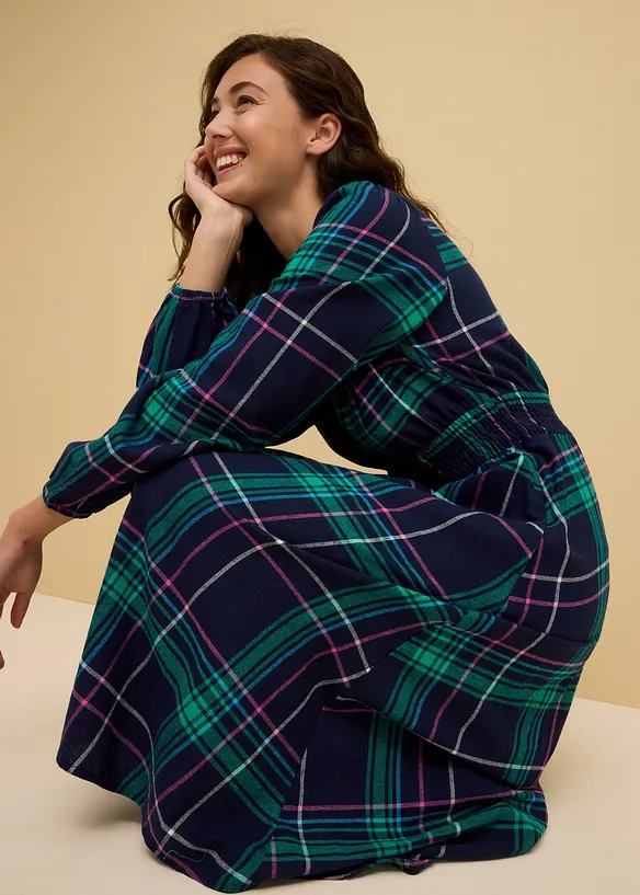 Robe en flanelle 100% coton, bonprix