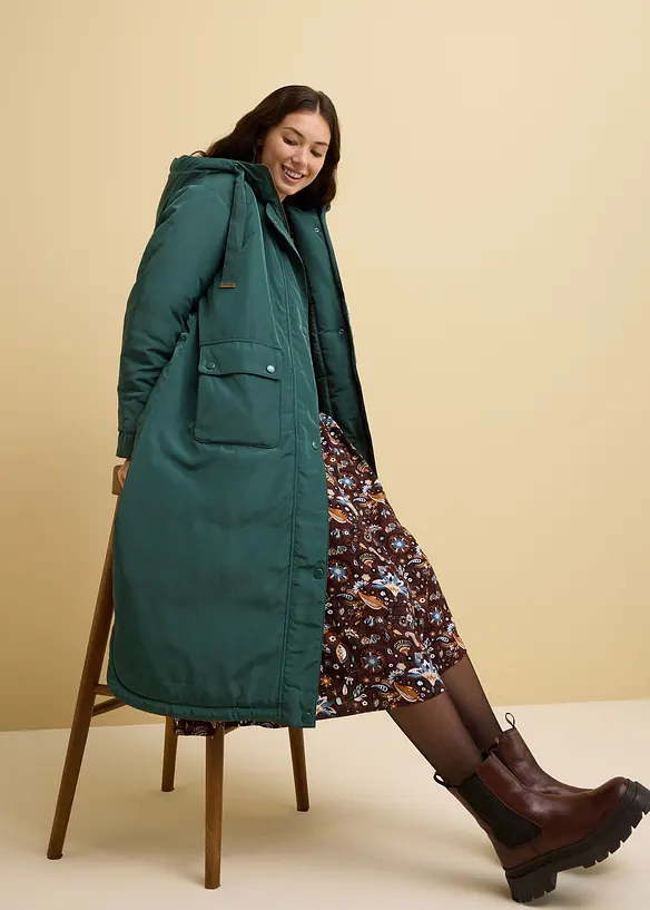 Parka longue, bonprix