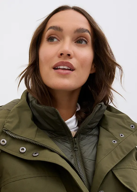 Manteau d&rsquo;hiver, style 2-en-1, bonprix