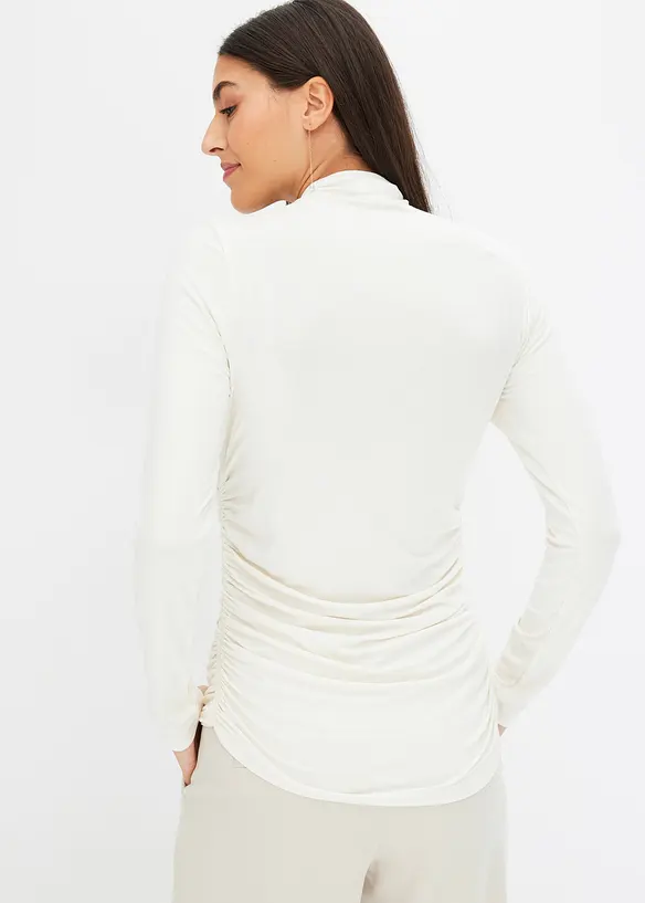 T-shirt froncé, bonprix