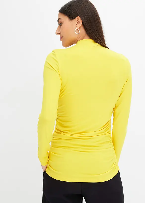 T-shirt froncé, bonprix