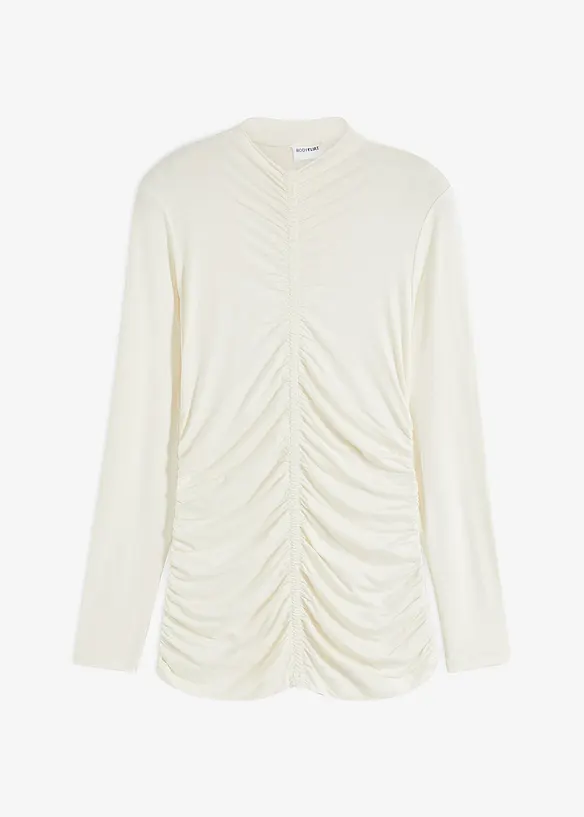 T-shirt froncé, bonprix