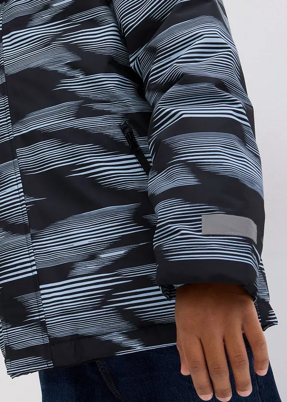 Veste de ski imperméable avec détails réfléchissants, bonprix