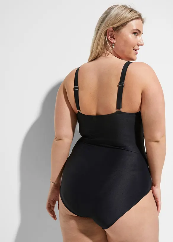 Maillot 1 pièce sculptant, maintien modéré, bonprix