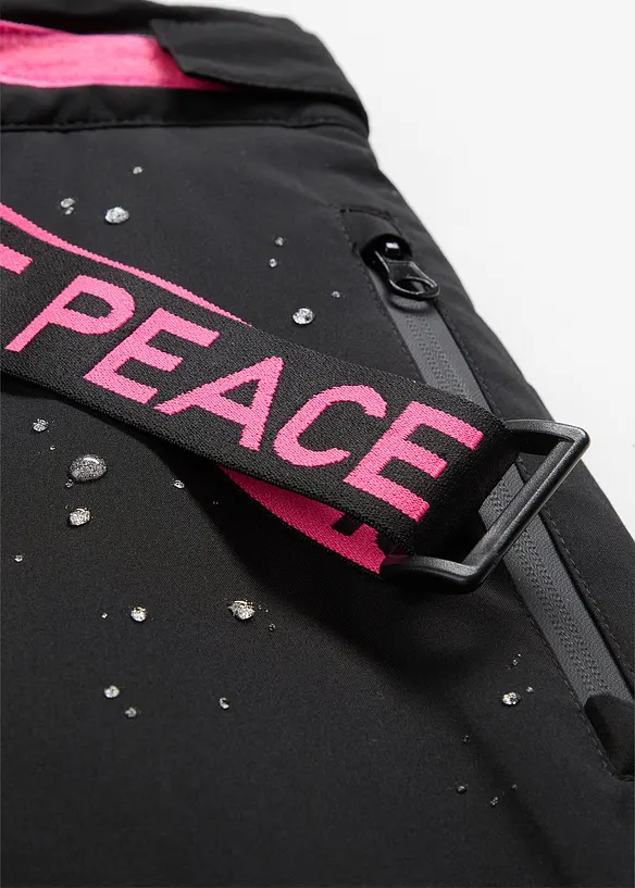 Pantalon de ski thermique imperméable avec bretelles amovibles, bonprix