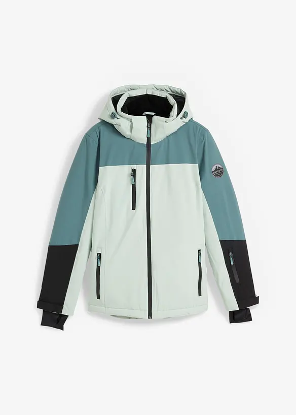 Veste de ski imperméable avec fentes d’aération, bonprix