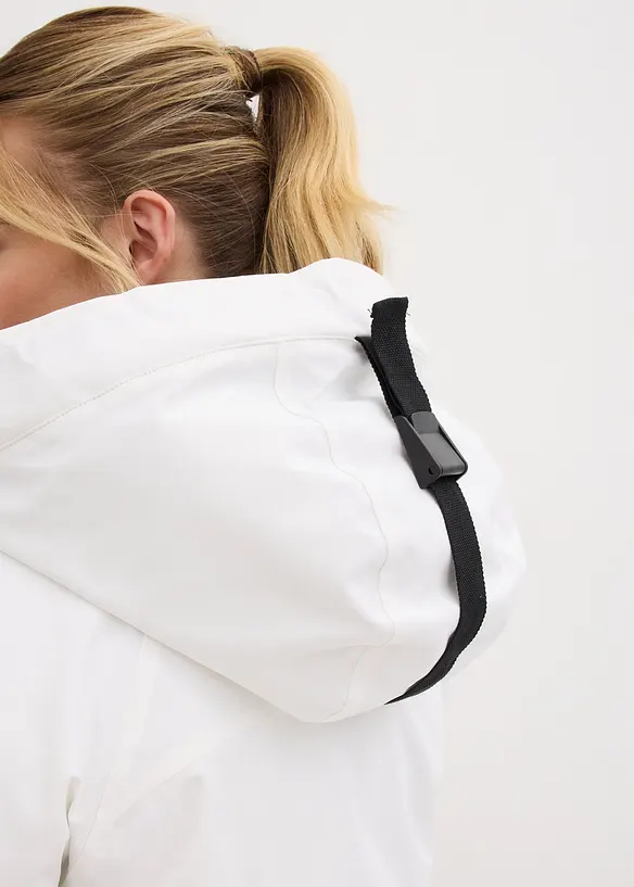 Veste de ski imperméable avec pare-neige, bonprix