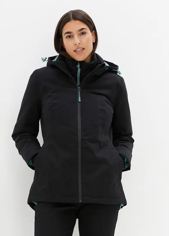 Parka imperméable, style 2 en 1, bonprix