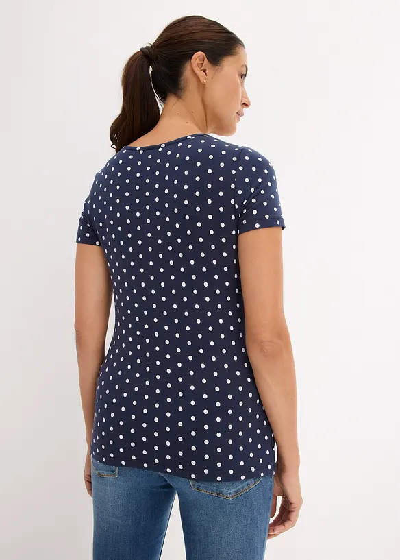 Lot de 2 T-shirts de grossesse en coton, bonprix