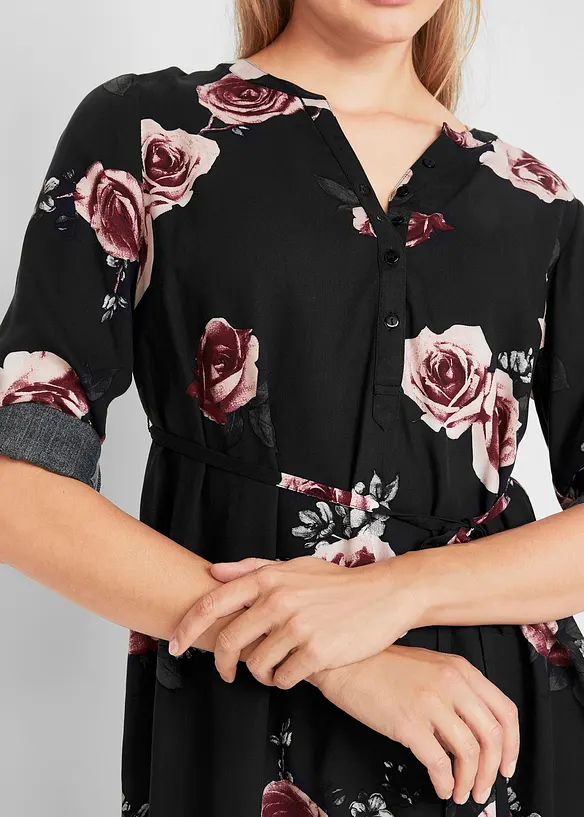 Robe-blouse de grossesse et d'allaitement en viscose fluide, bonprix