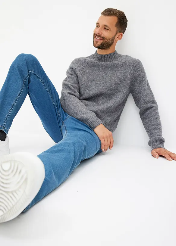 Lot de 2 jeans droit extensibles Regular, bonprix