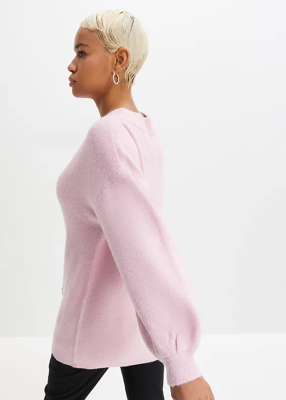 Pull &agrave; manches ballon, bonprix