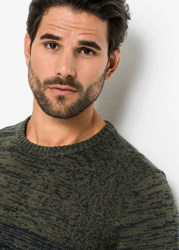 Pull doux en fine maille, coupe ventre confort, bonprix