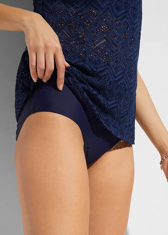 Tankini (ens. 2 pces) en dentelle, bonprix