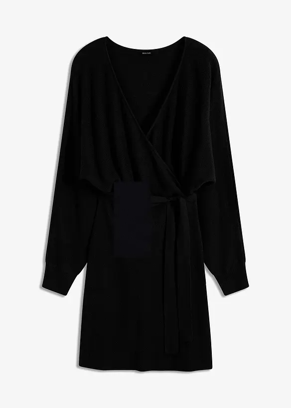 Robe en maille de viscose mélangée, bonprix