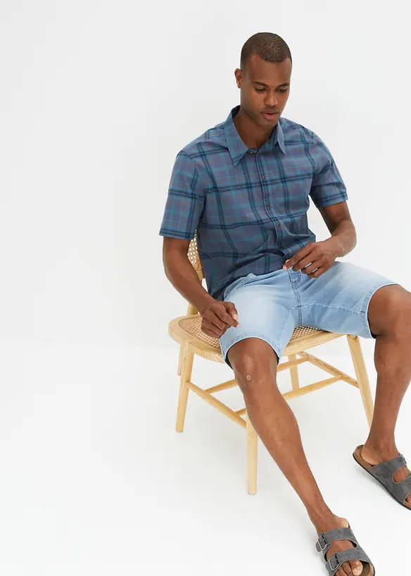 Chemise manches courtes 100% coton, bonprix