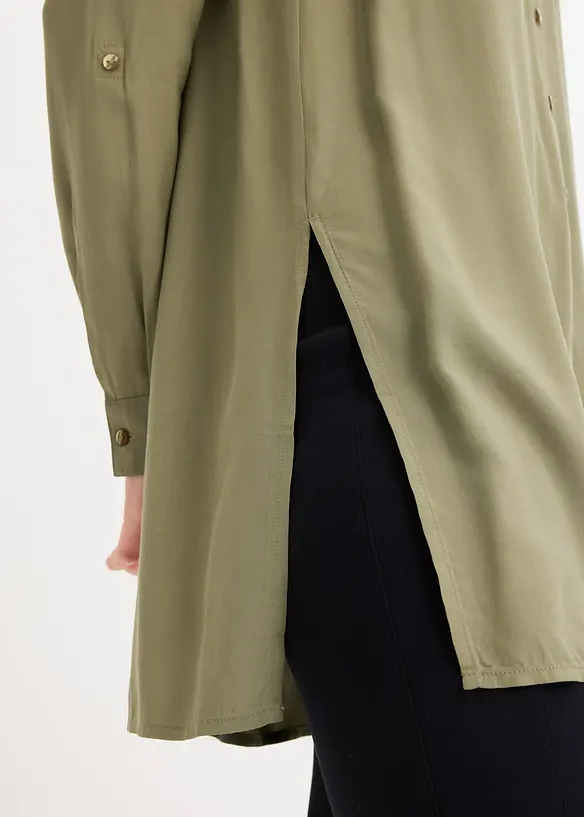 Chemisier long en viscose, bonprix