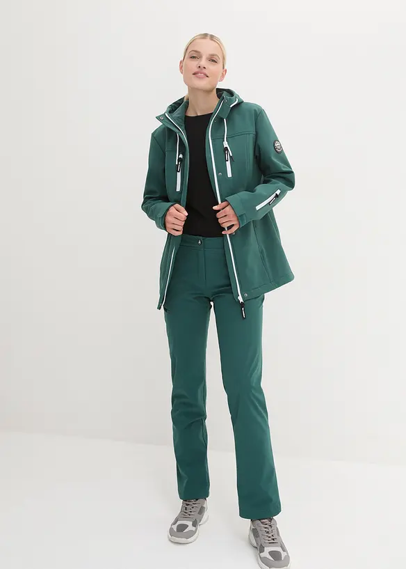 Veste d&eacute;perlante en softshell, bonprix