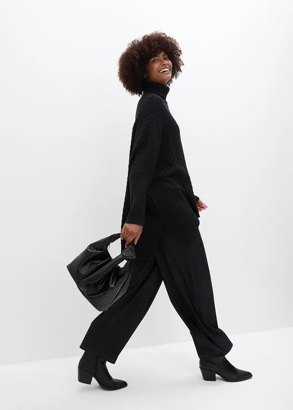 Pull poncho oversize, bonprix