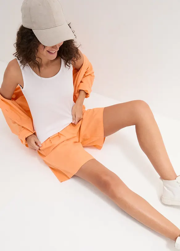 Lot de 2 débardeurs extensibles, bonprix