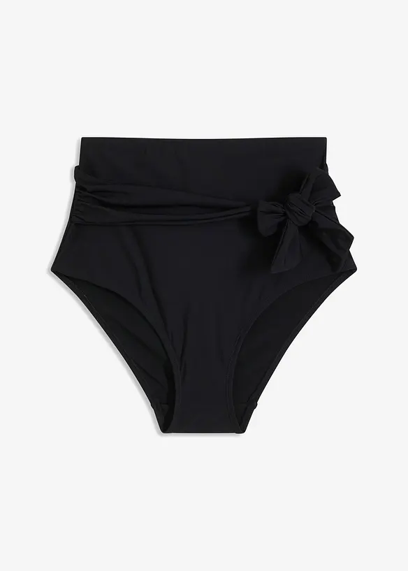 Bas de bikini sculptant taille haute avec lien à nouer, maintien fort, bonprix
